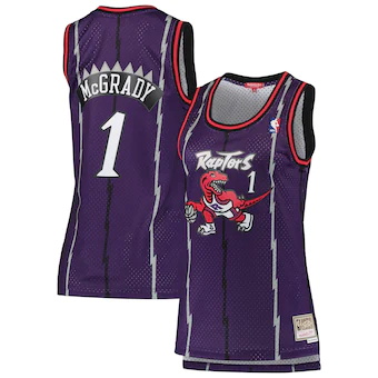 womens mitchell and ness tracy mcgrady purple toronto rapto-364